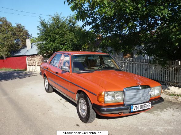 VAND Mercedes w123 cobra - raz - Vanzari auto-moto clasice direct de catre proprietari
