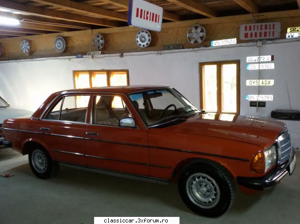 VAND Mercedes w123 cobra - raz - Vanzari auto-moto clasice direct de catre proprietari