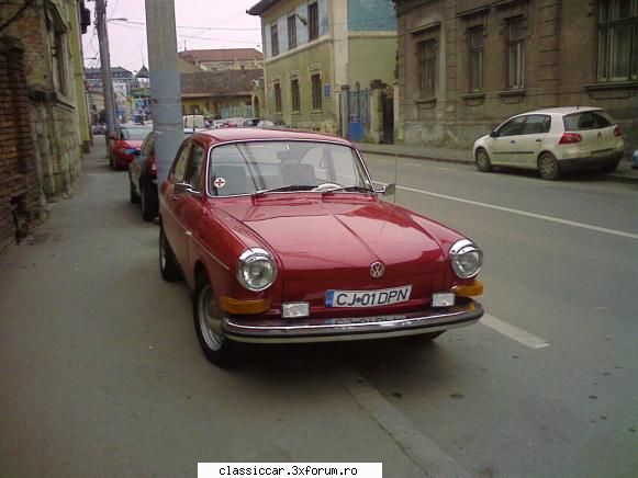 VW 1600 Fastback - azi am vazut aceasta masina care mi-a plau foarte - Am vazut prin Cluj-Napoca