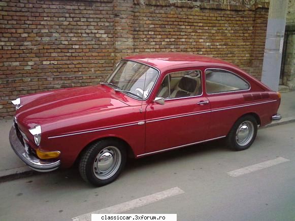 VW 1600 Fastback - lateral am primit motivare azi sa o termin pe a - Am vazut prin Cluj-Napoca