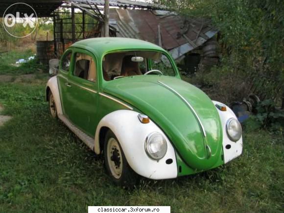 beetle 1961 vand sau &nbsp; beetle fabricatie 1961 ,motor 1600 admisie dubla (trecut talon carte