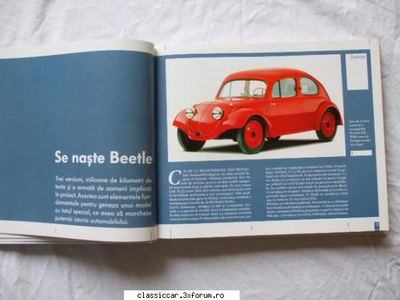 VW Beetle History - are 288 pagini si este editata de revista - File de istorie