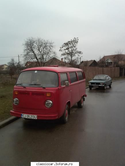 VW Bus - Miruna in fundal - Am vazut prin Cluj-Napoca