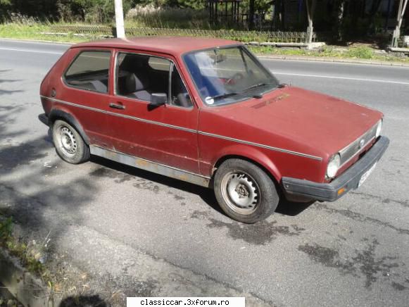 VW Golf 1 - Alex_VW - Reconditionari si Restaurari