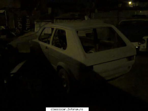 VW Golf 1 - S-a mai facut un pas... =D Este integral - Reconditionari si Restaurari