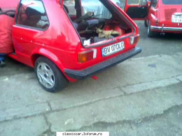 VW Golf 1 - Multumesc frumos! O parte din reechipare o face - Reconditionari si Restaurari