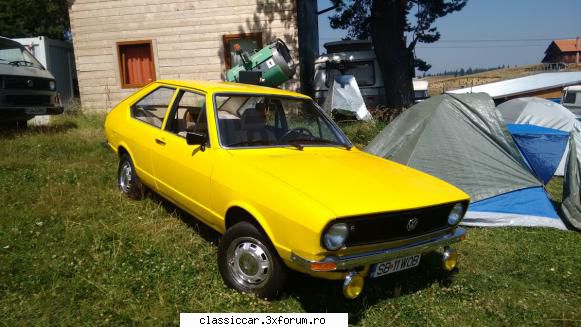 VW Passat B1 Coupe '74 - multumesc pt vorbele frumoase,sper sa reusesc sa - Prezentare masini