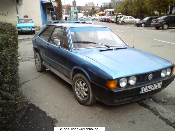 VW Scirrocco - un Scirrocco mkI un pic modificat dar - Am vazut prin Cluj-Napoca