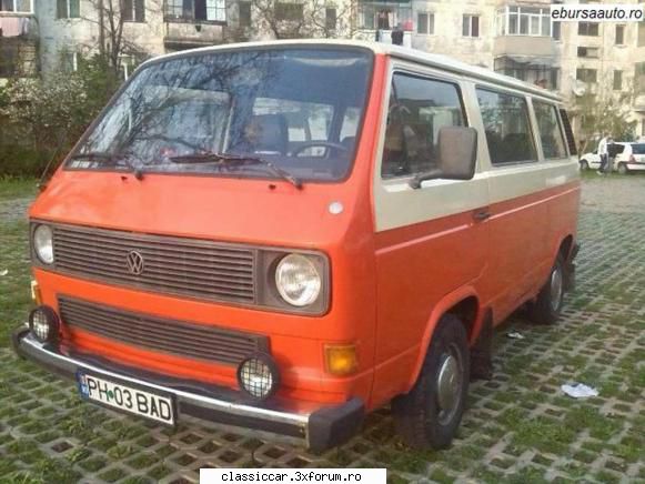 VW T255 Bus 1981 - Salut tuturor, Proaspat (semi, din cauza - Prezentare masini