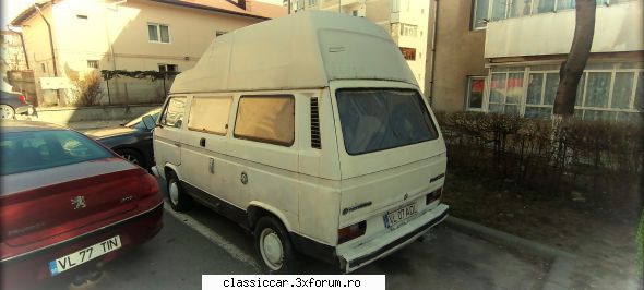 VW T3 Westfalia - Dupa ce am ochit-o printre blocurile unui cartier - Prezentare masini