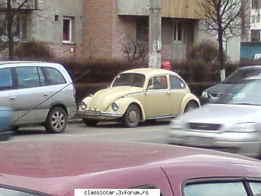 VW broscuta - un VW broasca pe dorobanti vazuta pe moment - Am vazut prin Cluj-Napoca