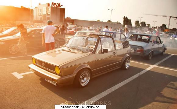 VW golf mk1 Cabriolet 1988 - Golf mk1 Karmann cabriolet, an 1988, motor 1.8 - Prezentare masini
