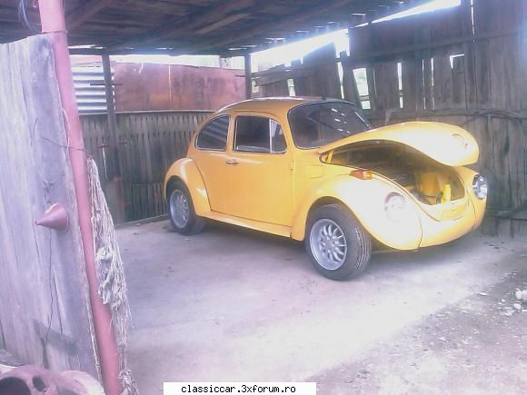 VW superbeetle, 1303s - si asa imediat dupa vopsit - Prezentare masini