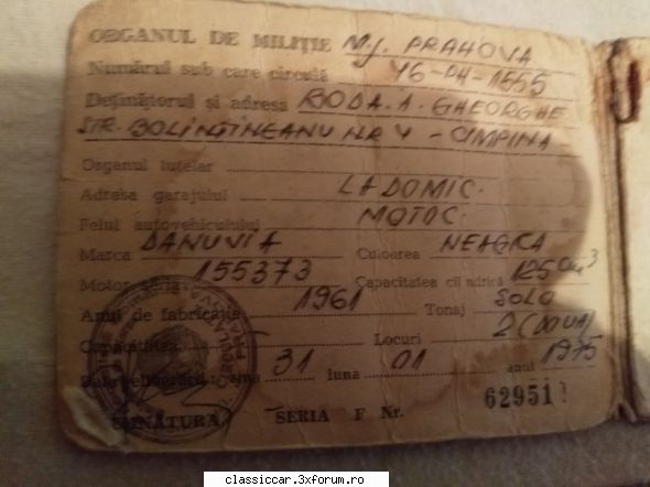 V�nd motocicleta danuvia - O sa revin cu poze cu - Vanzari auto-moto clasice direct de catre proprietari