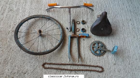 V�nd piese bicicletă copii - Vand piesele din foto _ 150 lei - Vanzari-Cumparari biciclete