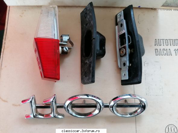 V�nd piese noi Dacia 1100 - Lămpile de aripa - Vanzari  piese si accesorii