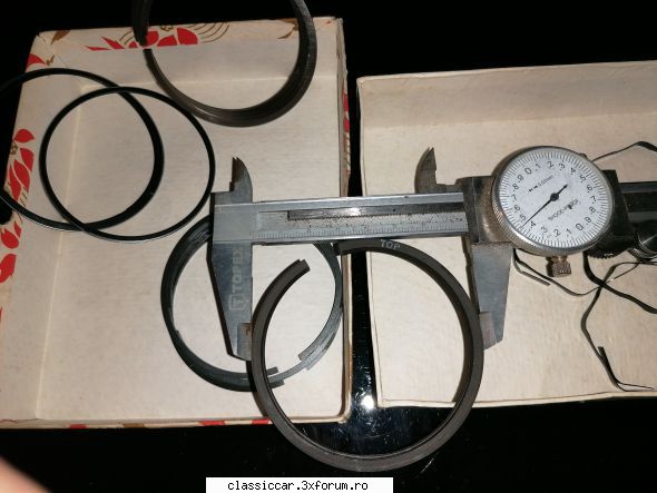 V�nd piese noi Dacia 1100 - 4 segmenți pe piston - Vanzari  piese si accesorii