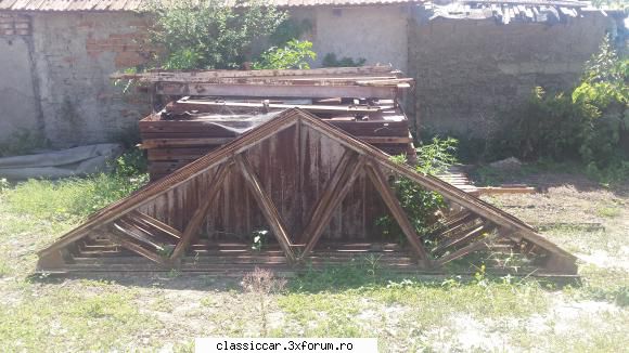 V�nd structura metalica pt garaj - bogdan 1977 - Vanzari  piese si accesorii