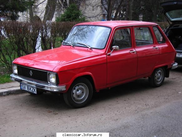 Va salut - Am fost posesor si de Renault 6 TL din 1974 motor - Prezentare forumisti