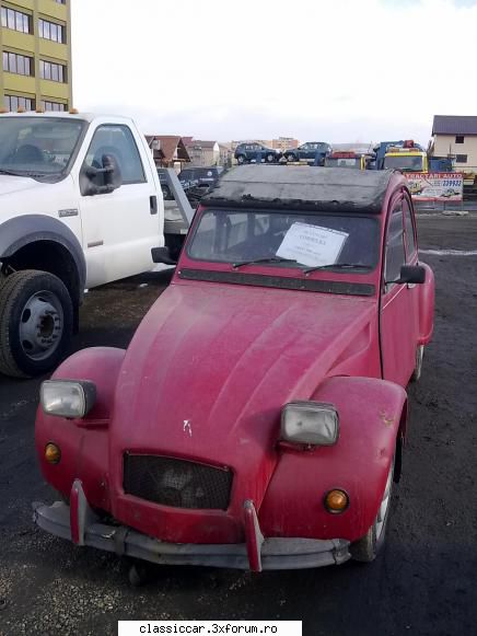 Vanatoarea de epave sibiu - citroen 2cv fara acte 350euro - Vanatoarea de epave