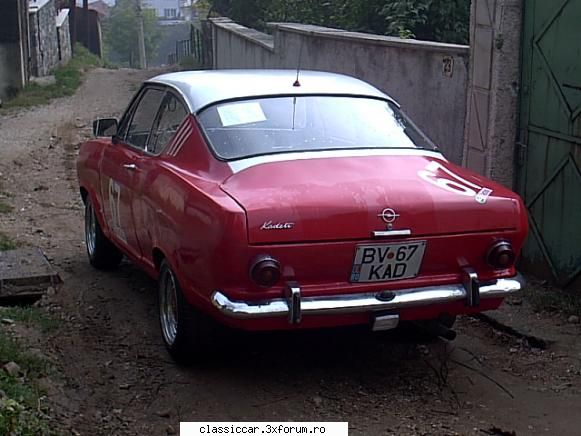 Vanatoarea de opeluri - opel kadett rally usor modificat la stopuri.usor - Am vazut prin Romania