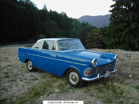 Vanatoarea de opeluri - Opel Rekord P2 coupe - detalii pe privat - Am vazut prin Romania