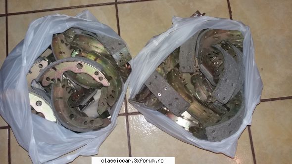 Vand... - Saboti dacia 1300 , nos , tambur mic 50 lei / set - Vanzari  piese si accesorii