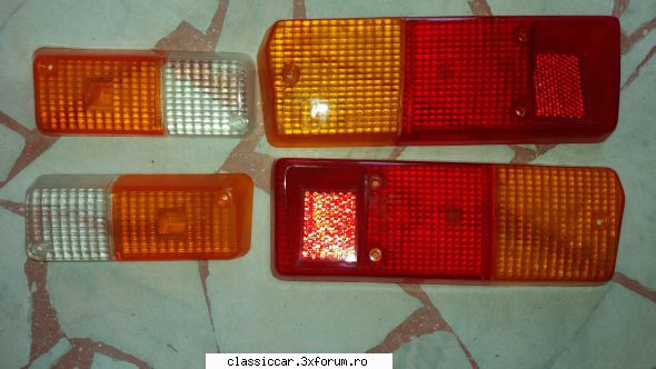 Vand... - Set sticle fata-spate dacia 1300 , Elba , noi 50 - Vanzari  piese si accesorii
