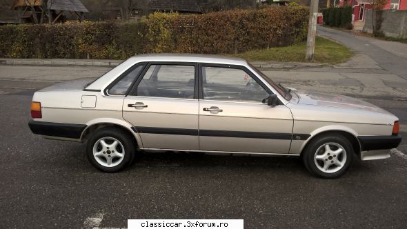 Vand AUDI 80, atestat Istoric. - Pretul de vanzare 249 - Vanzari auto-moto clasice direct de catre proprietari