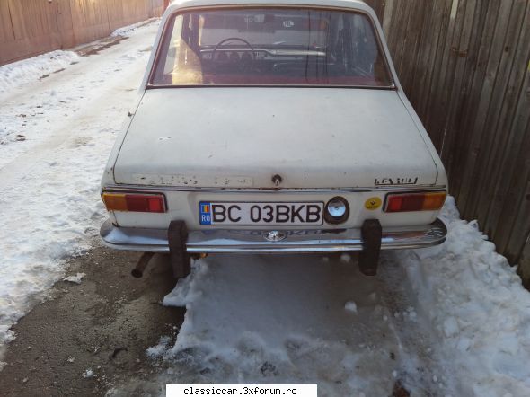 Vand Dacia 1300 din '71 - R12 TR - Vanzari auto-moto clasice direct de catre proprietari
