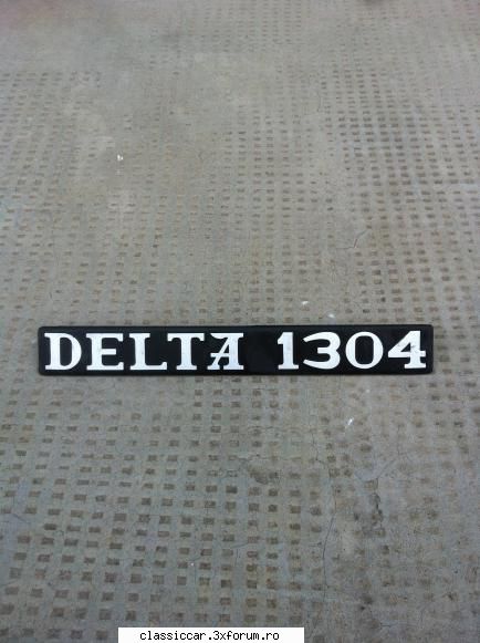 Vand Emblema metalica '' NOUA'' DELTA 1304 - Vand Emblema metalica '' NOUA'' - Vanzari  piese si accesorii