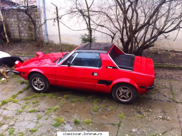 Vand Fiat Bertone x1/9 - tmmmm - Vanzari auto-moto clasice direct de catre proprietari