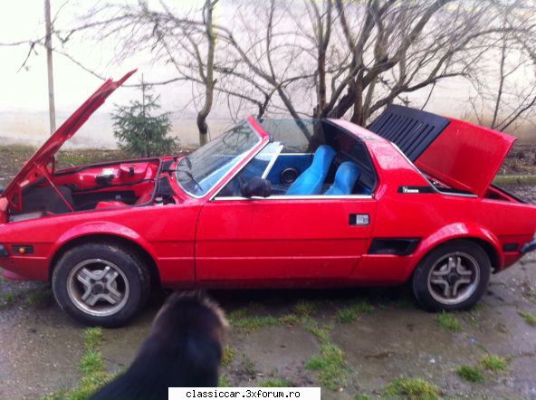 Vand Fiat Bertone x1/9 - tmmmm - Vanzari auto-moto clasice direct de catre proprietari