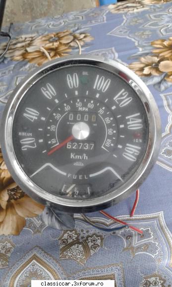 Vand Kilometraj Triumph Mini Herald - Se vinde ceas kilometraj Jaeger SN - Vanzari  piese si accesorii