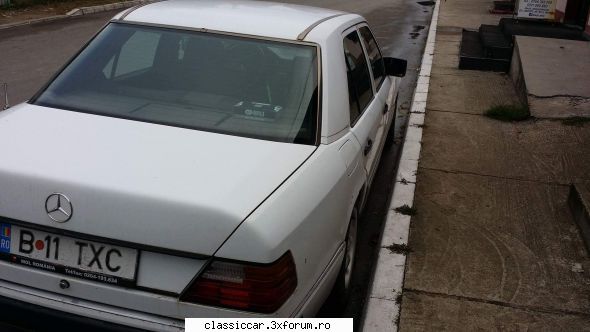 Vand Mercedes w124 - raz - Vanzari auto-moto clasice direct de catre proprietari