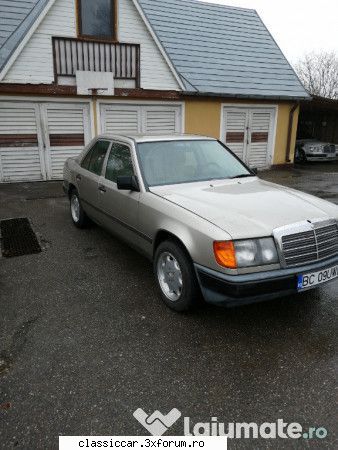 Vand Mercedes w benzina/GPL - Scot GPL si trec la RETR - Vanzari auto-moto clasice direct de catre proprietari