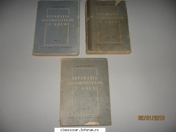 Vand "Reparatia locomotivelor cu aburi" - Vand cartile "Reparatia - Vanzari- cumparari carti si reviste auto