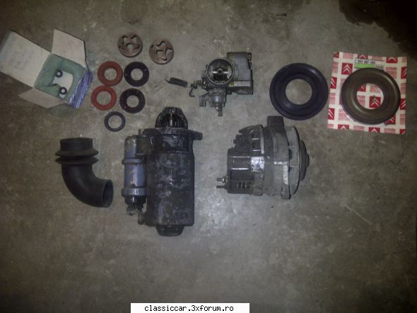 Vand alternator si carburator Dacia 500 Lastun - mai am niste simeringuri de - Vanzari  piese si accesorii
