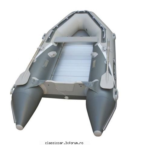 vand barca gonflabila cu chila gonflabila si punte rigida din aluminiu, canapea, 2 vasle, inel de