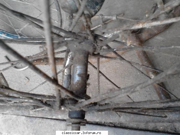 Vand bicicleta pionier (22') si cateva piese ramase - iulica89 - Vanzari-Cumparari biciclete