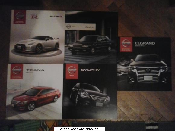 Vand brosuri auto japoneze (JDM) - Se adauga: GT-R Nismo 16 pagini - Vanzari- cumparari carti si reviste auto