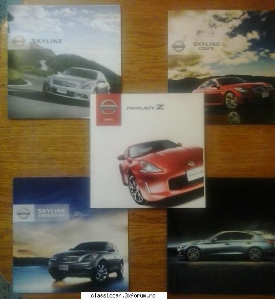 Vand brosuri auto japoneze (JDM) - Nissan Fairlady Z - brosura - Vanzari- cumparari carti si reviste auto