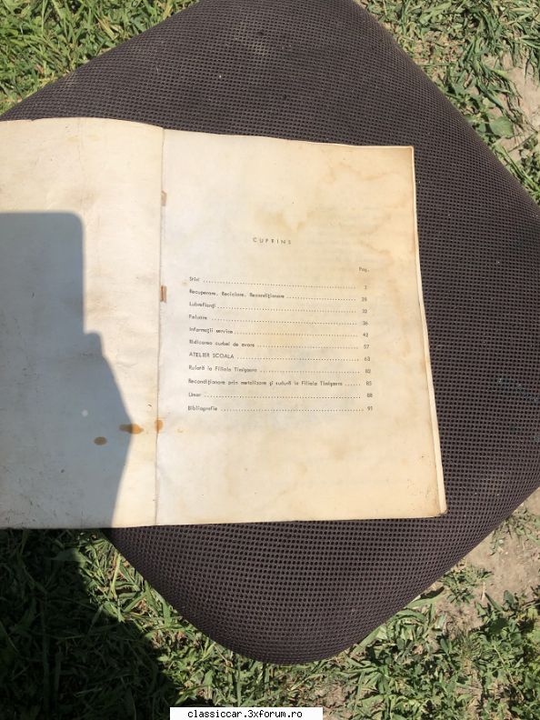 Vand buletin informativ IATSA 1983 - mirel vicaru - Vanzari- cumparari carti si reviste auto