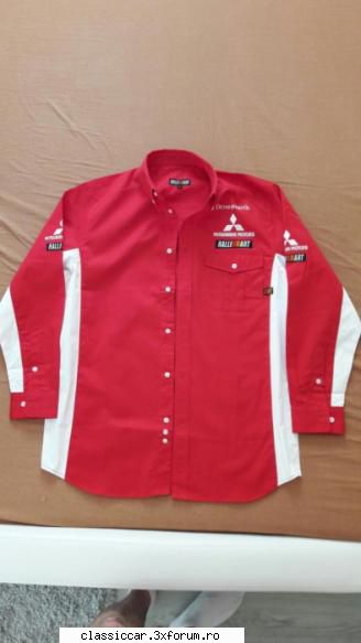 Vand camasa " Noua" originala Mitsubishi RallyArt - Camasa este noua si este - Vanzari  piese si accesorii