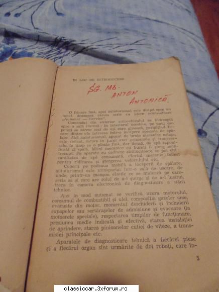 Vand carte "Remedierea penelor la automobile" - A fost a D-lui Anto - Vanzari- cumparari carti si reviste auto