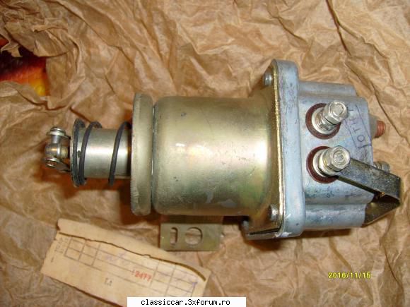 Vand cateva piese auto-moto - Vand un starter pentru electromotor de Moskvich ( - Vanzari  piese si accesorii