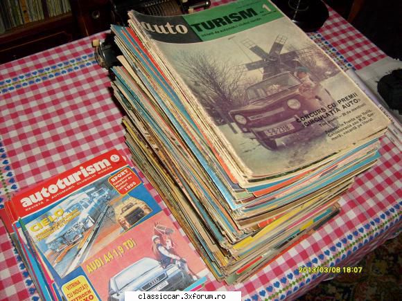 Vand colectia "Autoturism" - Vand colectia de reviste "Autoturism" - Vanzari- cumparari carti si reviste auto