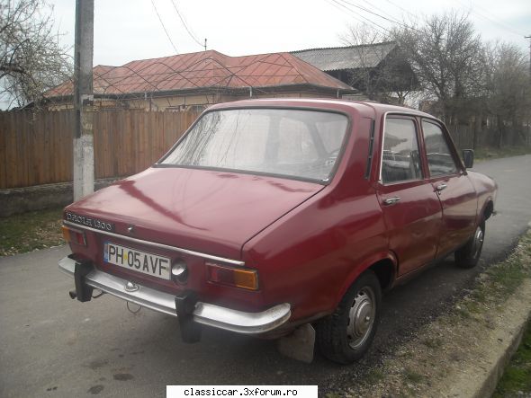 Vand dacia 1300 - marius1978 - Vanzari auto-moto clasice de catre intermediari