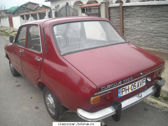 Vand dacia 1300 - marius1978 - Vanzari auto-moto clasice de catre intermediari