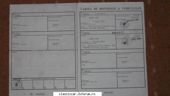 Vand dacia 1300 - marius1978 - Vanzari auto-moto clasice de catre intermediari